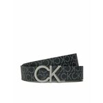 Calvin Klein Moški pas Ck Rev.Adj. New Mono Belt 3.5Cm K50K510075 Črna