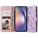 PREKLOPNI ETUI ZA SAMSUNG GALAXY A35 5G TECH-PROTECT WALLET GARDEN VIOLET