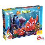 Lisciani Nemo Puzzle 24 dvostranske 50x35 cm 2v1