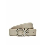 Calvin Klein Ženski pas Ck Logo Belt 3.0 Pebble K60K611903 Écru