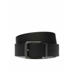 Calvin Klein Jeans Moški pas Classic R Lthr Belt Rev/Adj 40Mm K50K511419 Črna