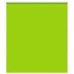 vidaXL Roleta Blackout listi zeleni 140x150 cm Širina tkanine 136,6 cm