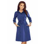 Numoco Ženska obleka 286-2 Sandy, kraljevsko modra, M