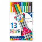 Staedtler flomastri Fineliner Triplus TB,10/1 + 3/1