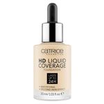 Catrice HD Liquid Coverage puder 30 ml odtenek 002 Porcelain Beige