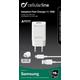 CellularLine USB polnilec z MicroUSB kablom, 15W, bel