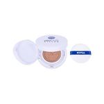 Nivea Hyaluron CELLular Filler 3in1 Care Cushion tekoči puder SPF15 15 g odtenek 03 Dark za ženske