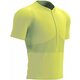 Compressport Trail Half-Zip Fitted SS Top Green Sheen/Safety Yellow L Tekaška majica s kratkim rokavom