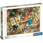 Clementoni Puzzle Zbiralec metuljev 500 kosov