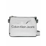 Calvin Klein Jeans Ročna torba Sculpted Camera Pouch21 Mono S K60K611862 Srebrna