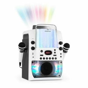 Auna Kara Liquida BT Karaoke-Anlage weiß/grau Karaoke sistem