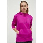 Under Armour Pulover Armour Fleece Hoodie-PPL M