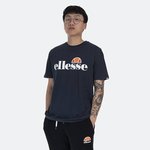 Ellesse T-shirt - mornarsko modra. T-shirt iz zbirke Ellesse. Model narejen iz tiskane tkanine.