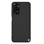 Nillkin textured case durable ojačan ovitek z gel okvirjem in najlonom na zadnji strani xiaomi redmi note 11s / note 11 črn