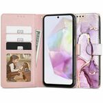 PREKLOPNI ETUI ZA SAMSUNG GALAXY A35 5G TECH-PROTECT WALLET MARBLE