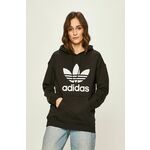 adidas Originals Majica - črna. S kapuco Pulover iz zbirke adidas Originals. Model narejen iz tiskane tkanine.