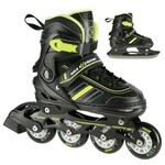 Nils Extreme drsalke NH18191 2v1 črno-rumene vel. L(39-43)