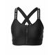 Under Armour Nedrček UA Infinity High Bra Zip-BLK L