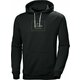 Helly Hansen Men's F2F Organic Cotton Hoodie Ebony Melange XL Pulover na prostem