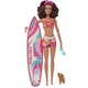 Mattel Barbie Surfer z dodatki