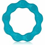 BABYONO Silikonsko grizalo Blue ring