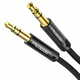 Mcdodo MCDODO STRONG AUX MINI JACK KABEL 3,5 MM pleten 1,2 m ČRNA CA-6640