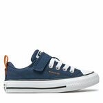 Modne superge Converse Chuck Taylor All Star Malden Street Easy On A07384C Mornarsko modra