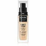 NYX Professional Makeup Can't Stop Won't Stop vodoodporen tekoči puder 30 ml odtenek 06 Vanilla