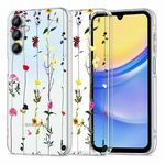 OVITEK ZA SAMSUNG GALAXY A15 4G / 5G TECH-PROTECT FLEXAIR GARDEN FLORAL