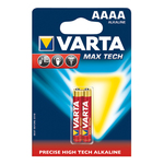 Varta alkalna baterija LR61, Tip 9 V/Tip AAA, 1.5 V/9 V