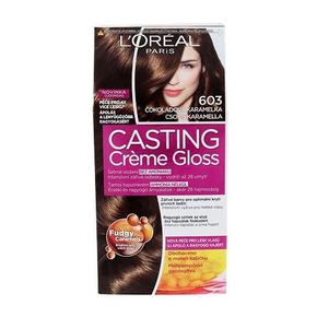 L´Oréal Paris Casting Creme Gloss barva za lase 1 ks odtenek 603 Chocolate Caramel