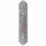 shumee Esschert Design Stenski termometer, cink, 30 cm, OZ10