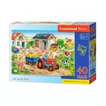 Castorland Puzzle Farm Life MAXI 40 kosov