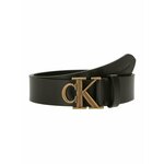 Calvin Klein Jeans Moški pas Ro Mono Plaque Lthr Belt 35Mm K50K511831 Rjava