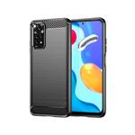 Havana Silikonski ovitek za xiaomi redmi note 11 pro - mat carbon črn