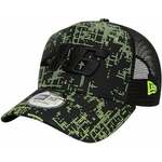 VR46 9Forty AF Trucker FW Poly AOP Black UNI Baseball Kapa