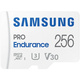 SAMSUNG pomnilniška kartica PRO Endurance, micro SDXC, 256GB, UHS-I, z SD adapterjem