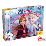 Lisciani FROZEN II Puzzle 60 dvostranske 50x35 cm 2v1