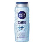 Nivea Men Pure Impact gel za prhanje za telo in lase 500 ml za moške