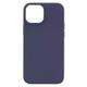 Silikonski ovitek (liquid silicone) za Apple iPhone 13 mini, soft, Midnight