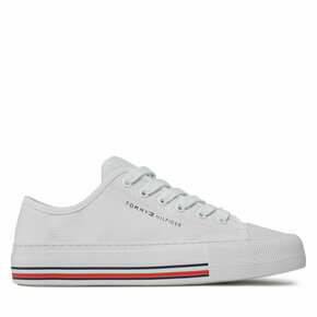 Modne superge Tommy Hilfiger Low Cut Lace-Up Sneaker T3A9-33185-1687 S White 100