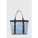 Tommy Jeans Ročna torba Tjw Essential Tote AW0AW14953 Modra