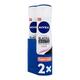 Nivea Antiperspirant v spreju Black &amp; White Invisible Clear 2 x 150 ml