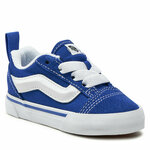 Tenis superge Vans Knu Skool Elastic Lace VN000D0KBES1 Blue/True White