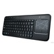 Logitech K400 brezžična/žični tipkovnica, USB, črna