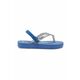 Otroški sandali Roxy - modra. Otroški sandali iz kolekcije Roxy. Model izdelan iz sintetičnega materiala.
