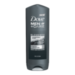 Dove Men + Care Elements Charcoal osvežujoč gel za prhanje z ogljem in glino 250 ml za moške