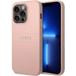 Guess ovitek za iPhone 14 Pro, roza (GUHCP14LPSASBPI)