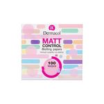 Dermacol Matt Control matirajoči čistilni robčki za obraz 100 ml