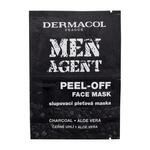 Dermacol Peel-Off Face Mask Men Agent (Peel-Off Face Mask) 2 x 7,5 ml